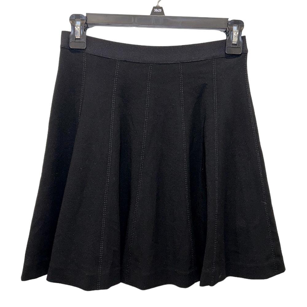 Theory Bess Contessa Elastic Waist Circle A Line Skirt